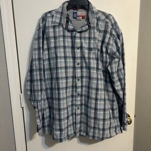 Wrangler George Strait Cowboy Cut Collection Button Up Size XXL